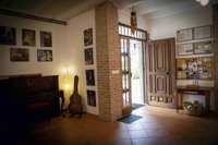 Porche cubierto casa rural para eventos